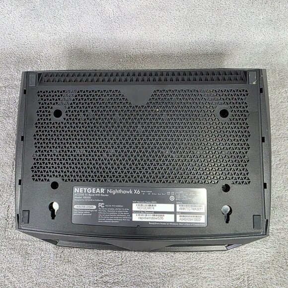 Net Gear Nighthawk X6 AC3200 Tri-Band WiFi Router R8000 Tested Works - Picture 4 of 6
